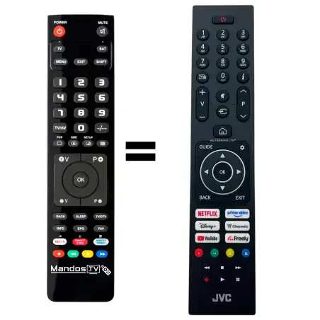 Mando a distancia JVC RC-45138
