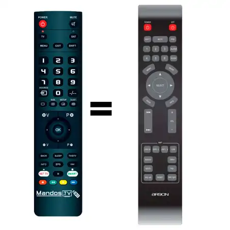 Mando a distancia original de Argon Audio DA2V2