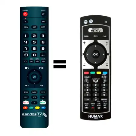 Mando a distancia original de Humax R-838