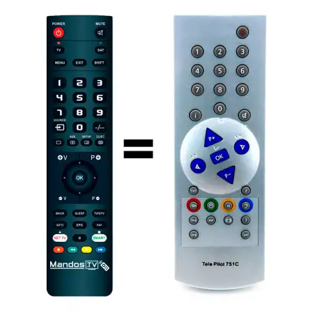 Mando a distancia original de Grundig T55-2401TEXT