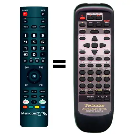 Mando a distancia original de Technics SA-DX940 (V1)