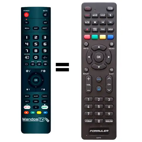 Mando a distancia original de Formuler Z10-PRO-MAX