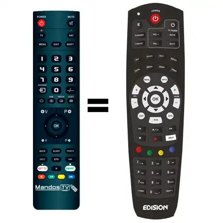 Mando a distancia original de Edision PRIMO-IPS2