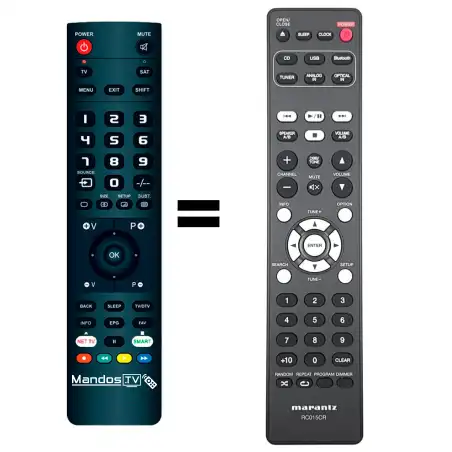 Mando a distancia original de Marantz M-CR412