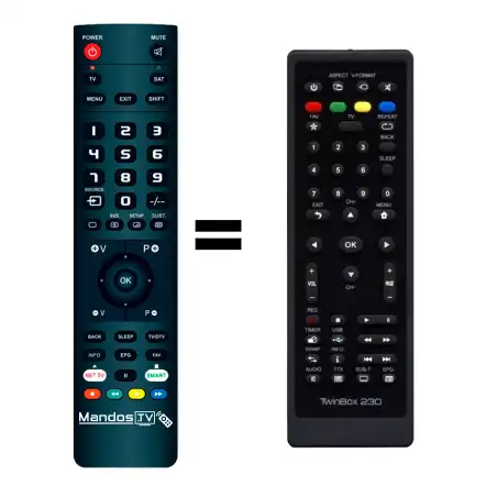 Mando a distancia original de Storex TWINBOX-230