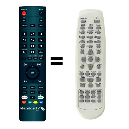 Mando a distancia SANYO DVR-V100E