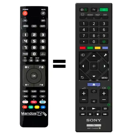 Mando a distancia original de SONY RMT-TX450E