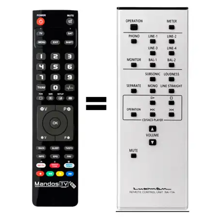 Mando a distancia LUXMAN L-550AX