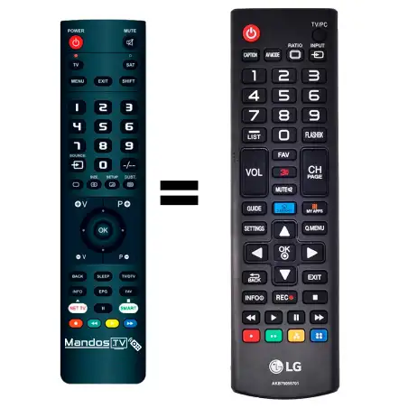 Mando a distancia original de LG 60UH6550