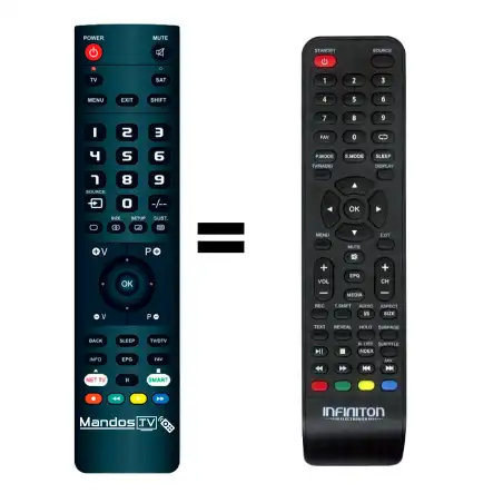 Mando a distancia original de Kryster YC-53-3