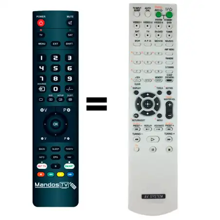 Mando a distancia original de SONY STR-KS600P