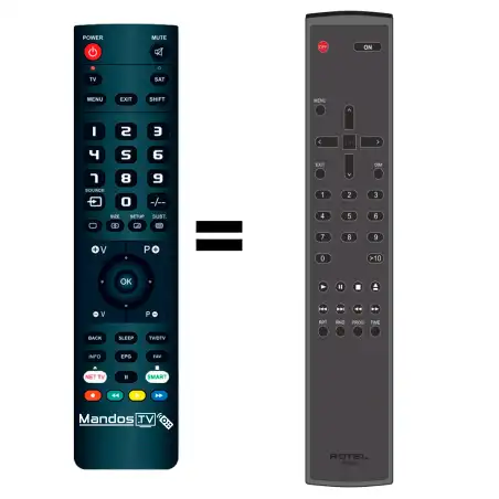 Mando a distancia ROTEL RR-D99