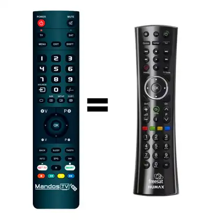 Mando a distancia original de Humax HB-1000S