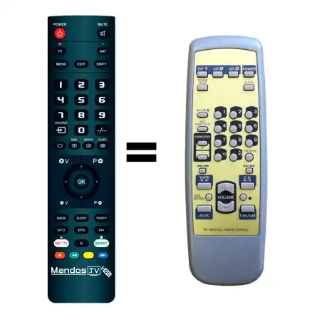 Mando a distancia JVC RM-SMXJ700J