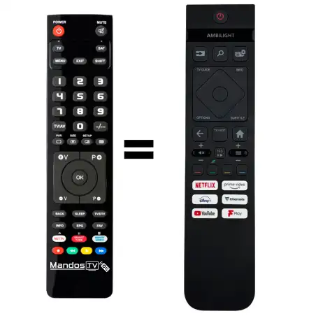 Mando a distancia original de Philips 43PUS7810