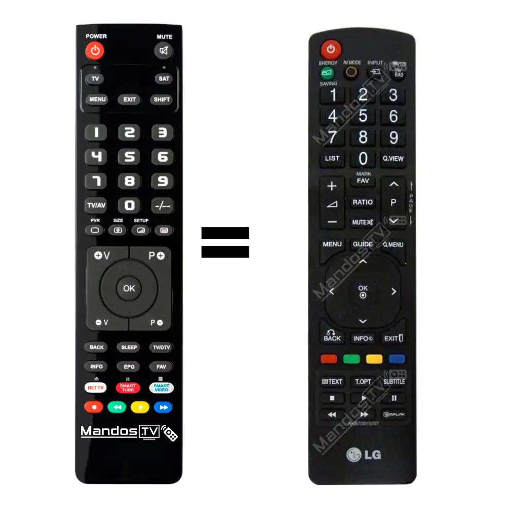 Telecomando compatibile con LG 6710V00126R