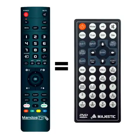 Mando a distancia original de Majestic DVX-409