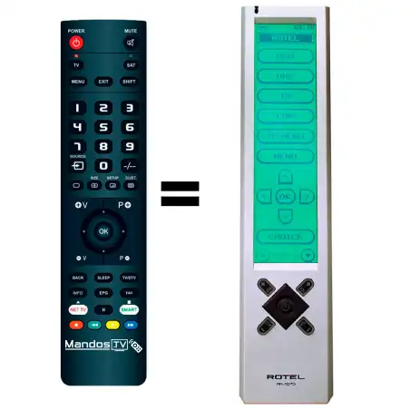 Mando a distancia ROTEL RR-1070