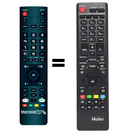 Mando a distancia HAIER LET32A700P