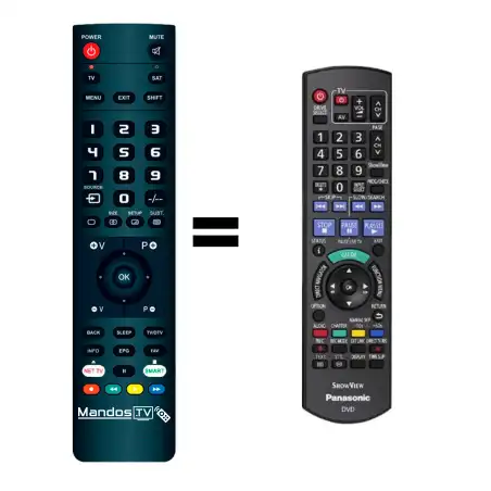 Mando a distancia original de Panasonic DMREX93C