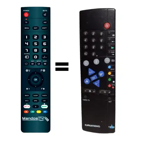 Mando a distancia original de Grundig TVP760