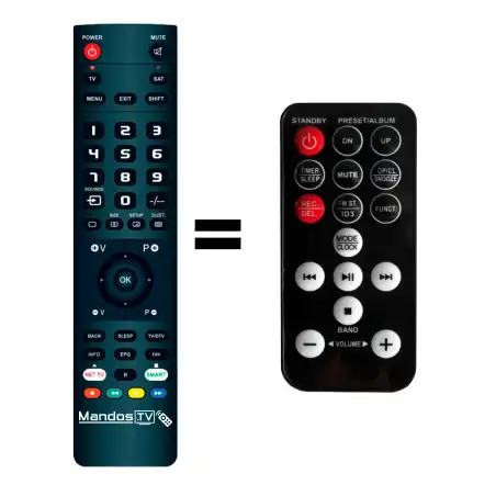 Mando a distancia original de Trevi TT1070E