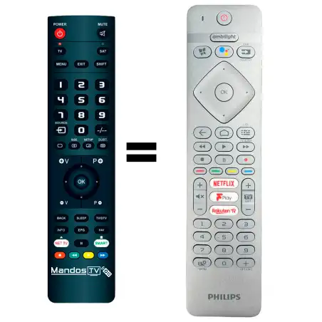 Mando a distancia original de Philips 398GM10BEPHN0017HT
