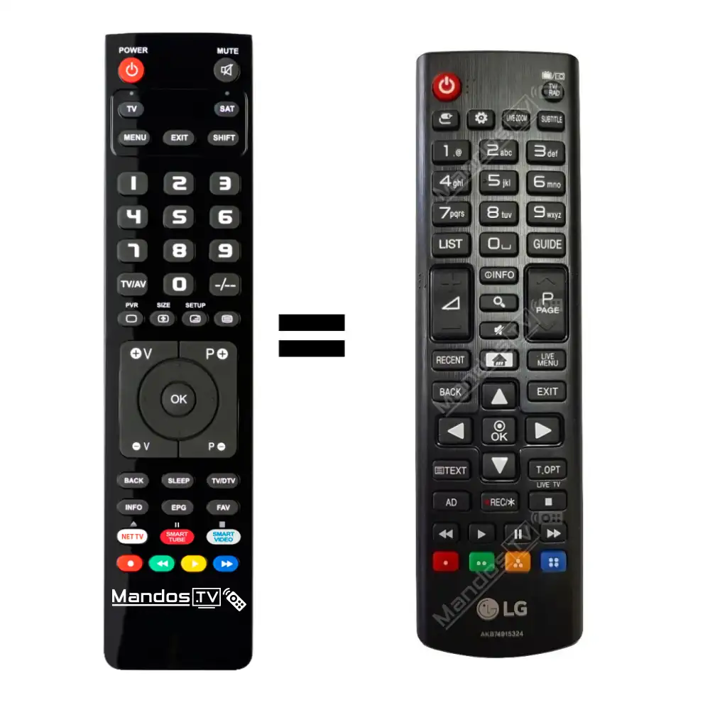 Lg Tv Fernbedienung Ersatz-Fernbedienung Für LG Smart TV - Inklusive Netflix Taste Lg Fernbedienung Original