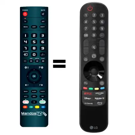 Mando a distancia original de LG 55UA7500LA