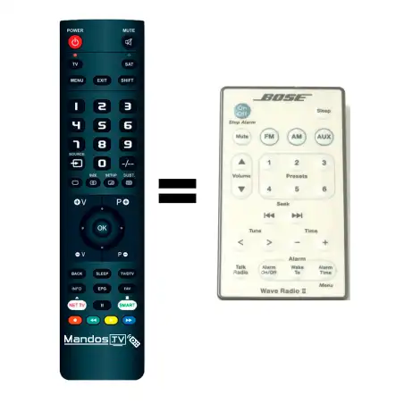 Mando a distancia original de BOSE WAVE-RADIO-II