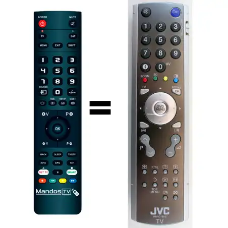 Mando a distancia JVC LT-26C31SUE