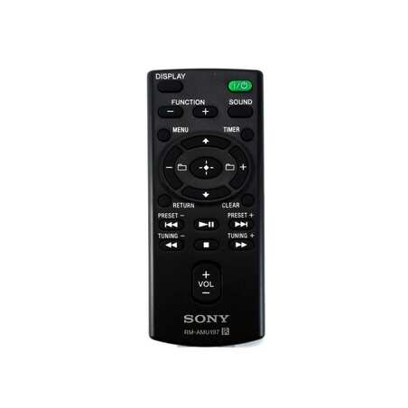 Mando a distancia SONY RM-AMU197