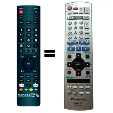 Mando a distancia PANASONIC EUR7720KS0