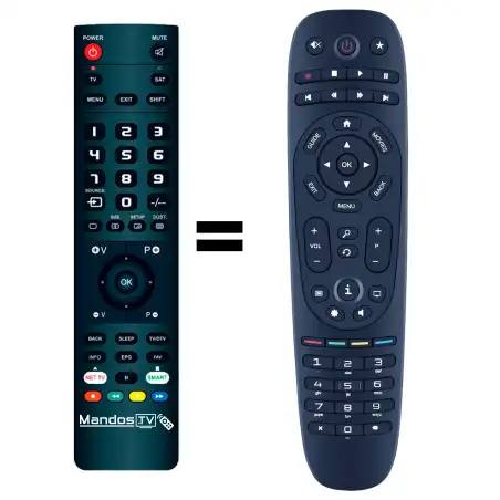 Mando a distancia 1&1 ABOX42