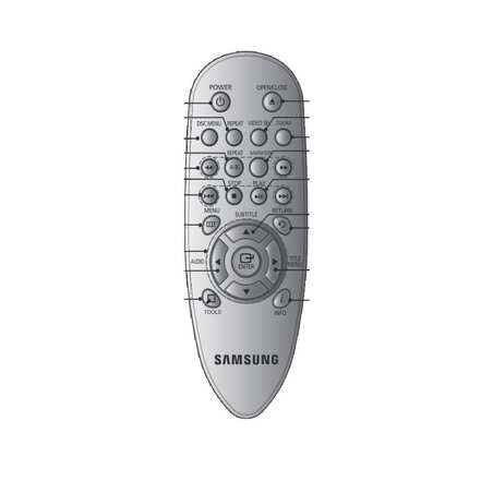 Mando a distancia SAMSUNG DVD-E350