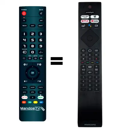 Mando a distancia original de Philips 50PUD8516/77