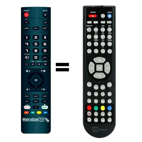 Mando a distancia original de Telesystem TS4502-S2