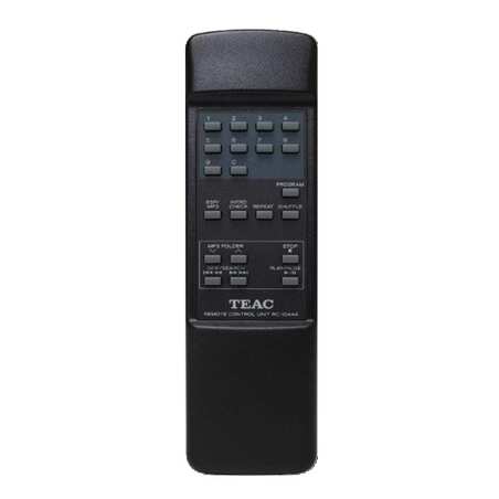 Mando a distancia TEAC CD-P 1260