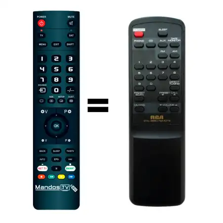 Mando a distancia original de General Electric STA-3850