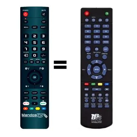 Mando a distancia original de Best Buy EASYHOME-TDT-COMBONANO