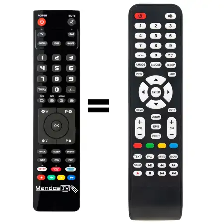 Mando a distancia UNISPECTRA 20T2M1