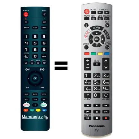 Mando a distancia original de Panasonic TX-50HX830E