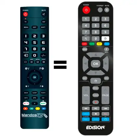 Mando a distancia EDISION EDI-RCU-4