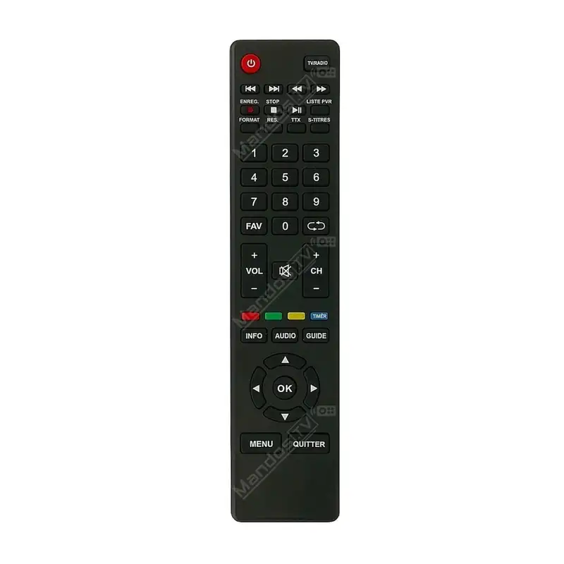Telecommande , Télécommande De Remplacement Pour LEN Ld9400 Sat Dtt 3665387303891