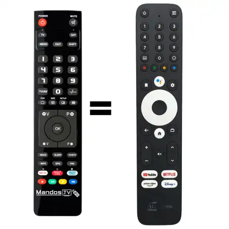 Mando a distancia original de Telesystem UP1