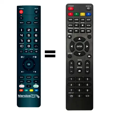 Mando a distancia original de AKAI AKTV3229T