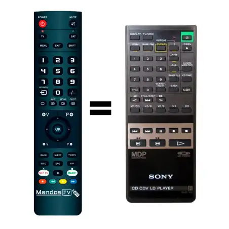 Mando a distancia original de SONY MDP-212