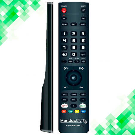 Mando A Distancia Universal Tv Lcd Toshiba Plasma Led 4k Linq Negro con  Ofertas en Carrefour