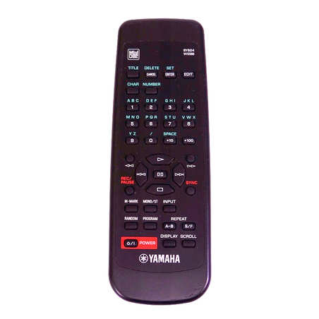 Mando a distancia YAMAHA MDX-E100