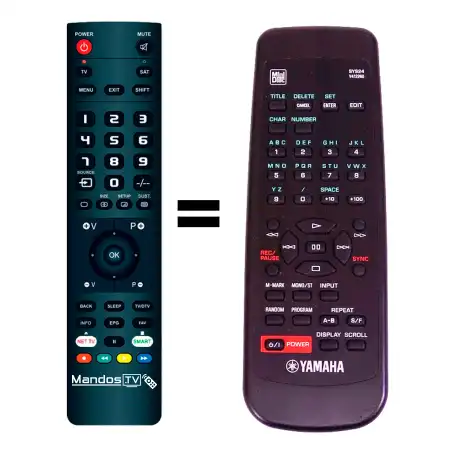 Mando a distancia original de Yamaha MDX-E100